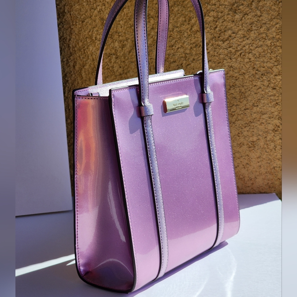 Kate Spade New York Kenzie Quartz Pink Women's Small Tote Purse - Picture 8 of 12